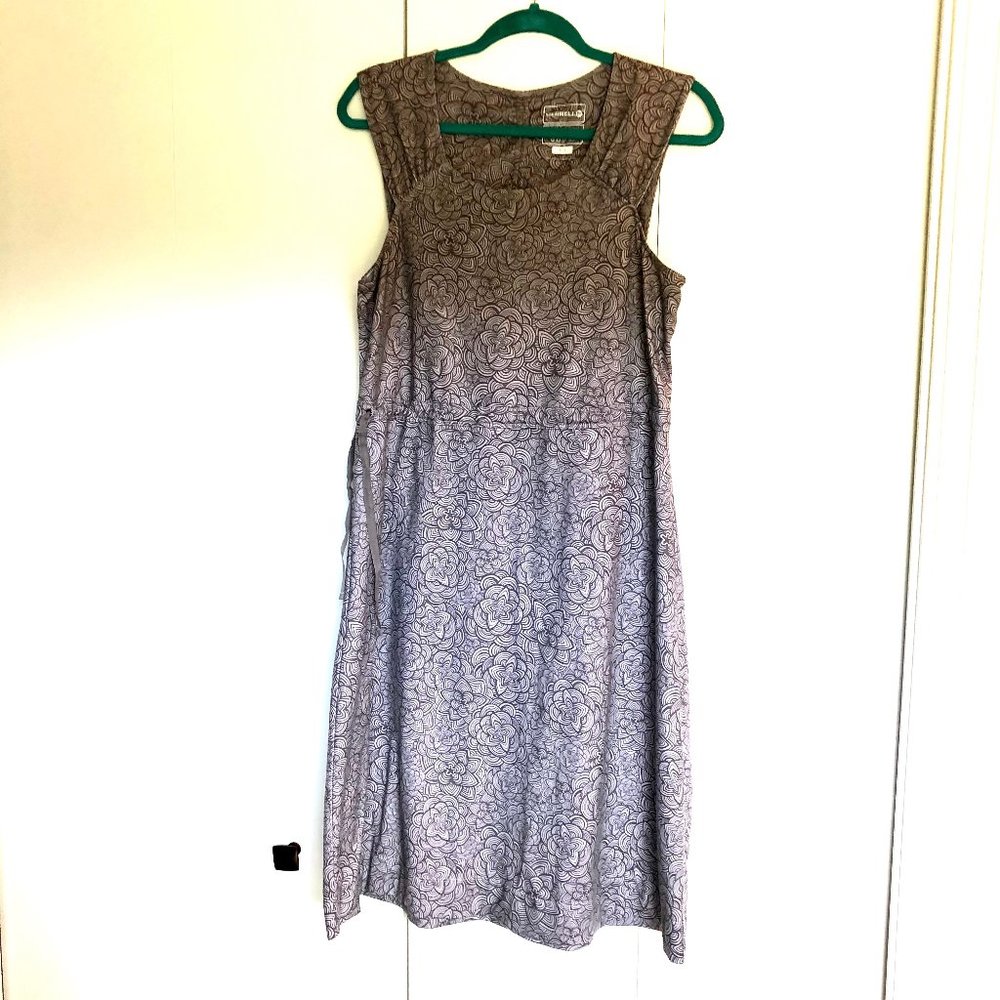 Merrell Gray Swirl Pattern Tank Dress